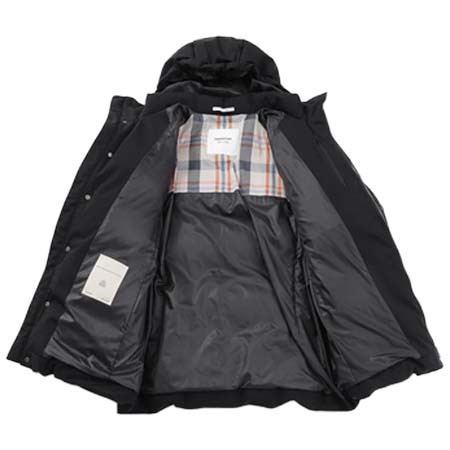 SANYO COAT(サンヨーコート) ＜青森ダウン＞BLACK OF BLACKs（ミドル）