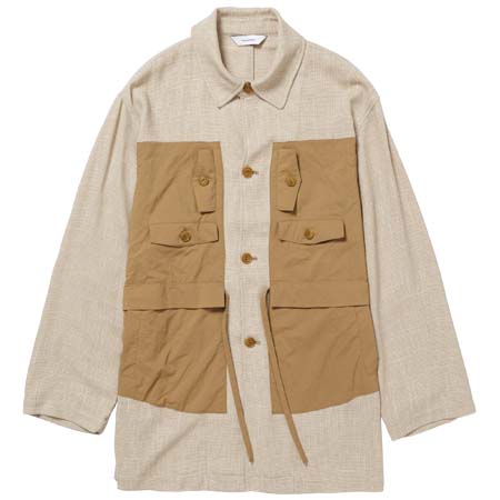 Sasquatchfabrix.(サスクワッチファブリックス) UTILITY MESH COAT 25SS-JKL-010