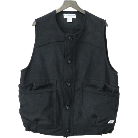 SASSAFRAS(ササフラス) OVERGROWN HIKER VEST(ACTIVE CORDUROY)