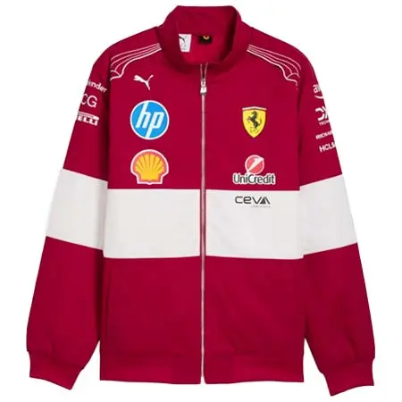 Scuderia Ferrari(スクーデリアフェラーリ) 2025 PUMA スクーデリア フェラーリ チーム レーシング ジャケット