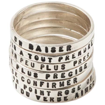 SERGE THORAVAL(セルジュ・トラヴァル) Un baiser 接吻 リング