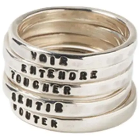 SERGE THORAVAL(セルジュ・トラヴァル) Les 5 sens 五感 リング