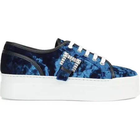 sergio rossi(セルジオロッシ) SR TWENTY BUCKLE – SNEAKERS DUSK