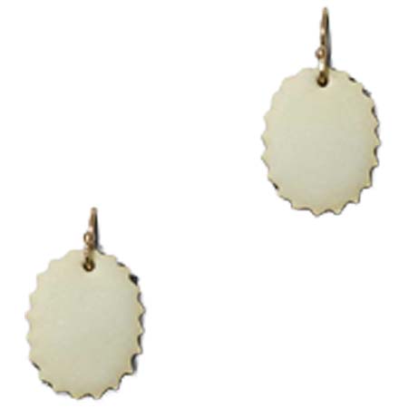 SIRI SIRI(シリシリ) SHIPPŌ Earrings BEAR White