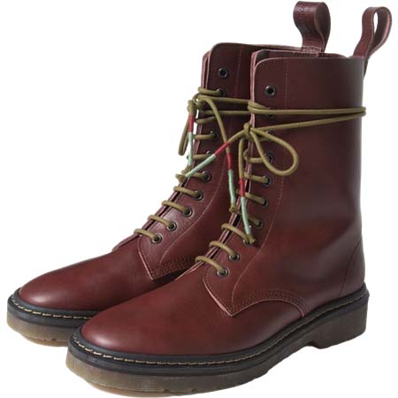 SIVA(シヴァ) 10EYELET ROUND TOE ZIP-UP BOOTS