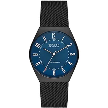 SKAGEN(スカーゲン) GRENEN ソーラー ミッドナイト ステンレススチール メッシュウォッチ