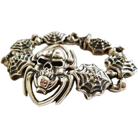 SKKIN(スキン) スパイダーブレスレット スキン シルバーアクセサリー