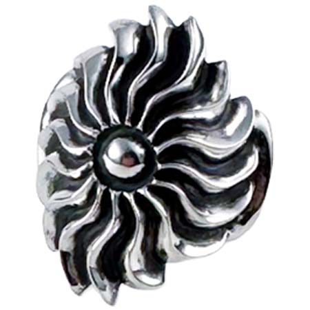 Sky Blue Hawk(スカイブルーホーク) Oval Flare Ring