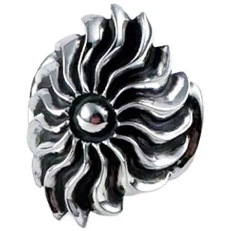 Sky Blue Hawk(スカイブルーホーク) Oval Flare Ring