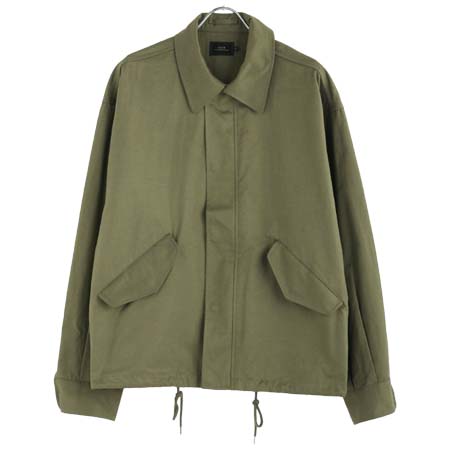 SLICK(スリック) ミリタリーツイルユーティリティショートブルゾン