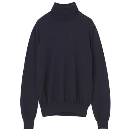 SLOANE(スローン) 14G天竺 エクストラファインメリノウール タートルネック SL8W-511