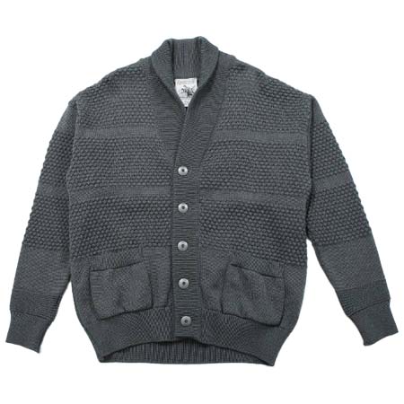 S.N.S. HERNING(エスエヌエスハーニング) ショールカラーカーディガン