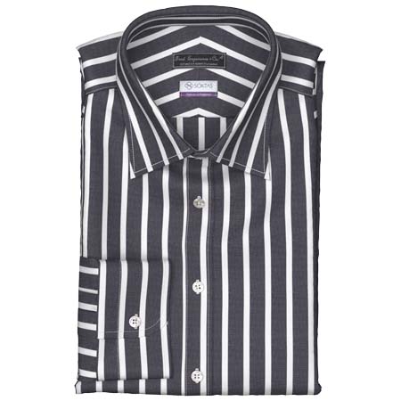 SOKTAS(ソクタス) ブラック白抜きボールドストライプ