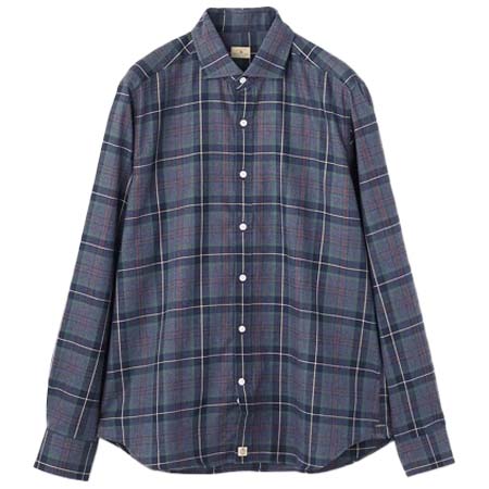 SONRISA(ソンリーサ) フランネルチェックシャツ