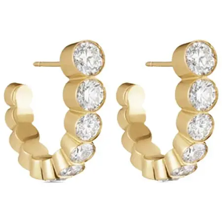 SOPHIE BILLE BRAHE(ソフィービルブラーエ) oucle Royale ダイヤモンド ピアス 18Kリサイクルイエローゴールド