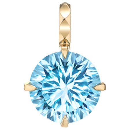 STAR JEWELRY(スタージュエリー) K10 チャームCONCAVE FLASH