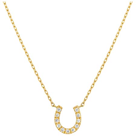 STAR JEWELRY(スタージュエリー) K18 ネックレスDIAMOND HORSESHOE NECKLACE