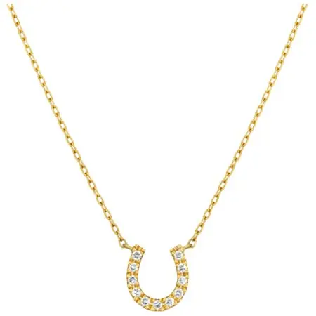 STAR JEWELRY(スタージュエリー) K18 ネックレスDIAMOND HORSESHOE NECKLACE