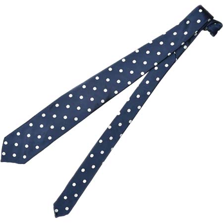 STEFANO CAU(ステファノカウ) シルクツイルポルカドットスフォデラートタイ