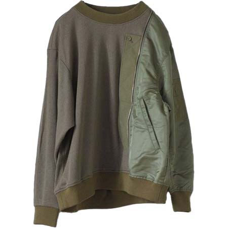 STOF(ストフ) Trompe l’oeil Pulover