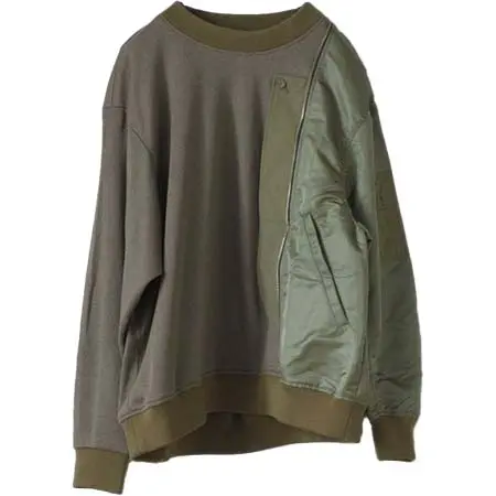 STOF(ストフ) Trompe l’oeil Pulover