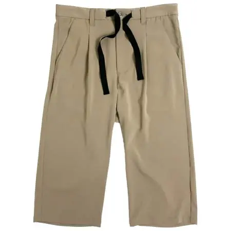 SToL(ストル) Straight Tuck Short 2WAYストレッチ ドローコード付 クロップドパンツ