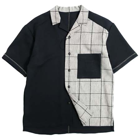 SToL(ストル) Open-Collared Shirt