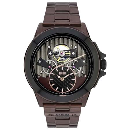 STORM LONDON(ストームロンドン) EXELSA 47242BR 自動巻 ブラウン系