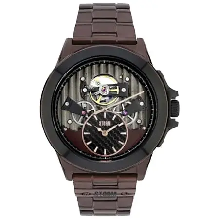 STORM LONDON(ストームロンドン) EXELSA 47242BR 自動巻 ブラウン系