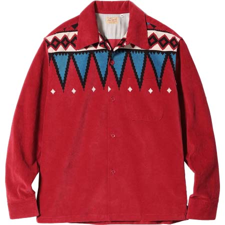 STYLEEYES(スタイルアイズ) Lot No. SE29384 / Mid 1950s Style Corduroy Sports Shirt “GUATEMALA”