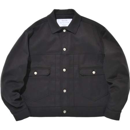 SuperThankS(スーパーサンクス) Trucker jacket – black