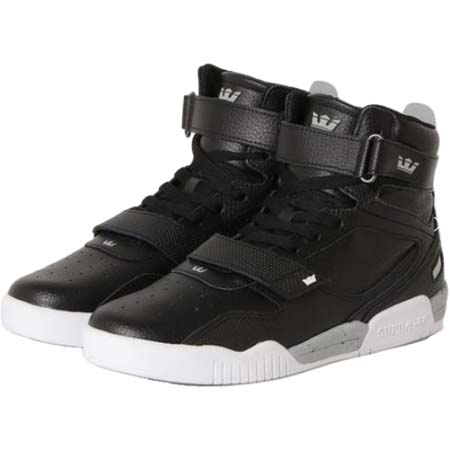 SUPRA(スープラ) BREAKER (BLACK-LT GREY/WHITE)