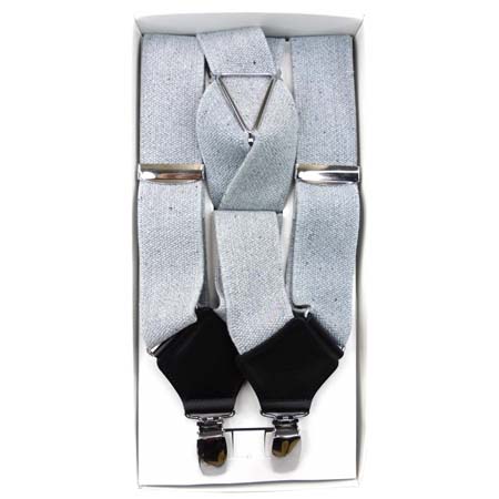 TANIWATARI(タニワタリ) 35㎜ サイド吊り型（薄グレー） リサイクルデニム使用