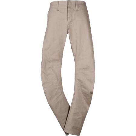 THEE OLD CIRCUS(ジオールドサーカス) Bar-7 Slim Straight Pants Denim Stretchdustdesert