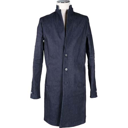 THEE OLD CIRCUS(ジオールドサーカス) Chester Coat 8oz.Stretch Denim _dustblue