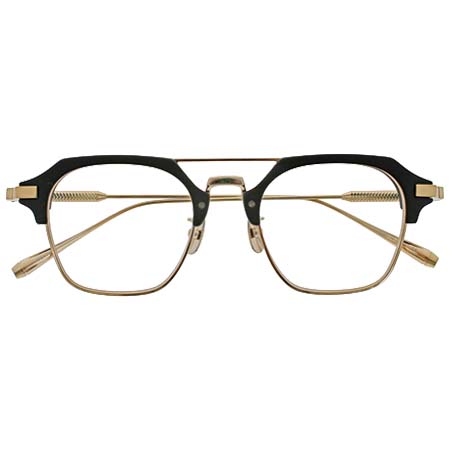 THE WHITE SCREEN(ホワイトスクリーン) String ストリング MBK/LGD（Matte Black/Light Gold） メガネ