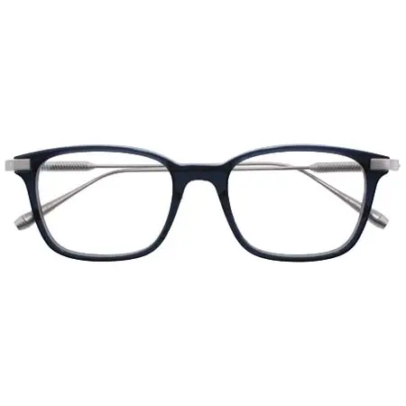 THE WHITE SCREEN(ホワイトスクリーン) Level レベル DBL/MSV（Dark Blue/Matte Silver） メガネ