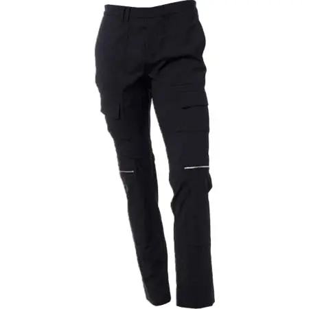 TIM COPPENS(ティムコペンズ) パッチトラウザーカーゴパンツ ブラック