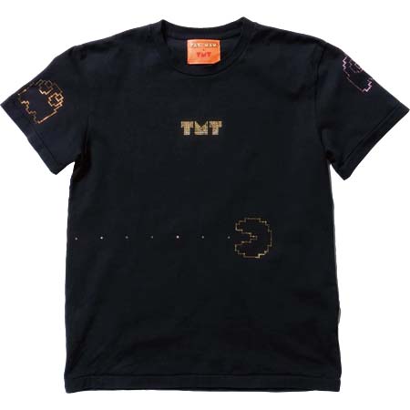 TMT(ティーエムティー) [TMT × PAC-MAN ]DRY COTTON JERSEY S/S TEE (CRYSTALS)