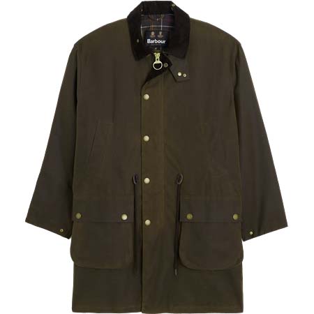 TODD SNYDER(トッドスナイダー) Barbour Bedale Wax Trench Coat in Olive