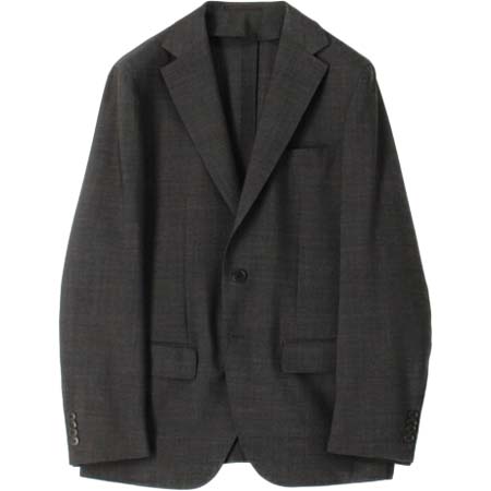 TOMORROWLAND PILGRIM(トゥモローランドピルグリム) Super130’sウール シングルブレステッド2Bジャケット DRAGO