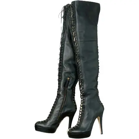 TRUSSARDI 1911(トラサルディ1911) サイハイブーツ