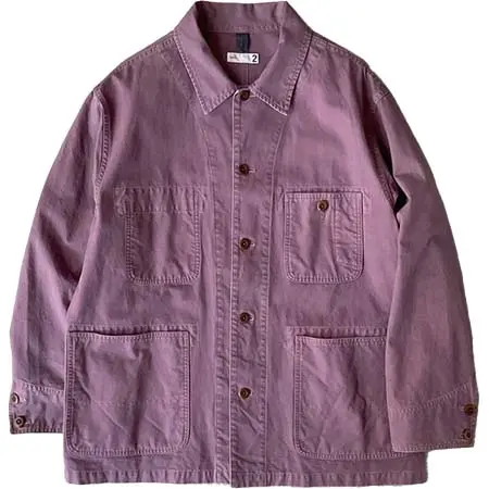 ts(s)(ティーエスエス) Garment Dye Double Twisted Cotton Canvas Cloth / Cover All Jacket