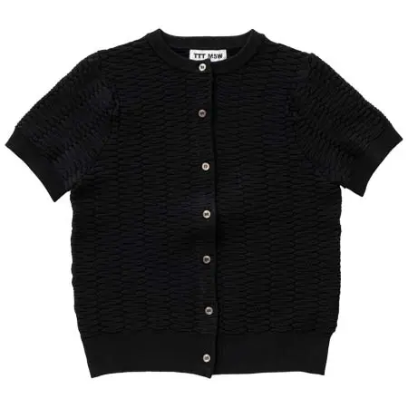 TTT_MSW(ティー) Half sleeve cardigan