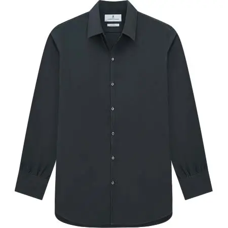 TURNBULL&ASSER(ターンブル&アッサー) CHARCOAL WINDSOR SHIRT