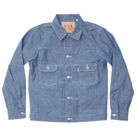 UES(ウエス) 2nd シャンブレージャケット