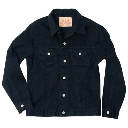 UES(ウエス) 3rd デニムジャケット ブラック