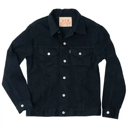 UES(ウエス) 3rd デニムジャケット ブラック