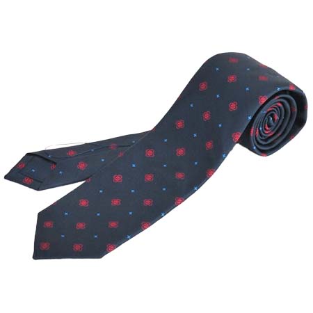 ULTURALE(ウルトラーレ) メンズ ネクタイ シルク100％ 7ピエゲ 7つ折り ネイビー