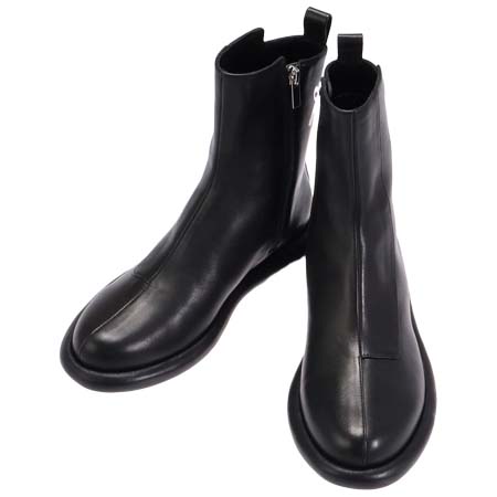 UN3D.(アンスリード) ROUND LOW HEEL BOOTS